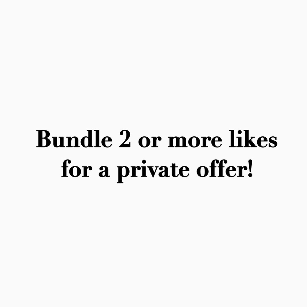 Bundle Your Likes for a Private Offer!